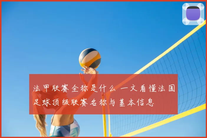 法甲联赛全称是什么 一文看懂法国足球顶级联赛名称与基本信息